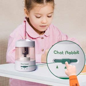 Канцелярия Электрическая точилка для карандашей Chat Rabbit