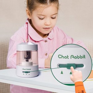 Электрическая точилка для карандашей Chat Rabbit