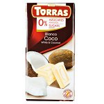 шоколад TORRAS White &amp; Coconut 75 г 1/12