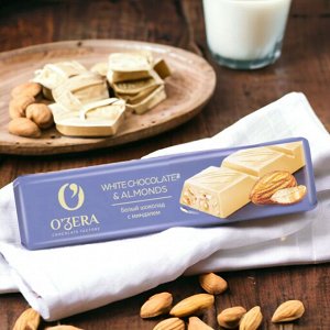 Шоколадный батончик White & Almonds «O'Zera», 45 г