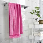 ВОГШЁН банное полотенце ярко-розовый 70х140 см