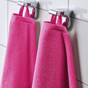 VÅGSJÖN, Банное полотенце, ярко-розовое, 70х140 см