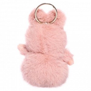 Мягкая игрушка «Зайка», цвет розовый, 13 см