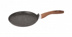 Сковорода блинная 22 см с ручкой с антипригарным покрытием для индукции Granit Ultra Induction (Original)