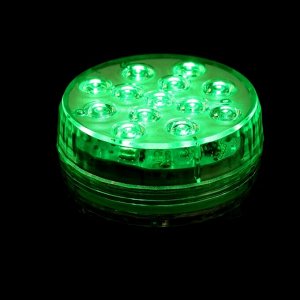 Светильник подводный, 13 LED, 4 Вт, IP68, RGB, таймер, от батареек 3хААА (не в компл.)