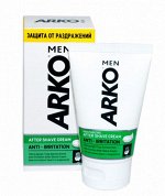 ARKO Крем После бритья, 50 мл, ANTI IRRITATION (защита от раздражения)