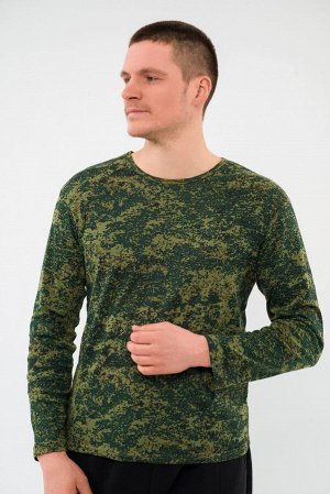Лонгслив мужской из рибаны Пиксель
