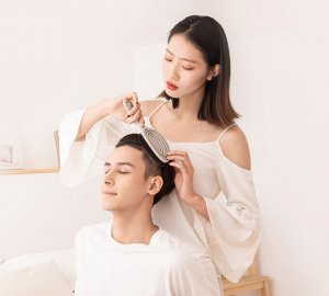 Массажная расческа Xiaomi Xin Zhi Massage Comb, серая