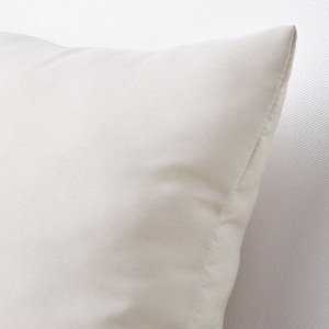 KÄRLEKSGRÄS, Подушка светло-бежевая, 40х40 см