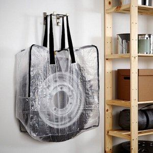 DIMPA, Сумка для хранения, прозрачная, 65x22x65 см