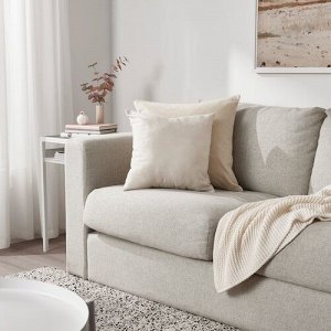 IKEA KRLEKSGRS, подушка, светло-бежевый, 40x40 см
