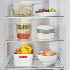 UTBJUDA, Дополнительный ланч-бокс f, для сухих продуктов, серо-бирюзовый, 0,3 л,