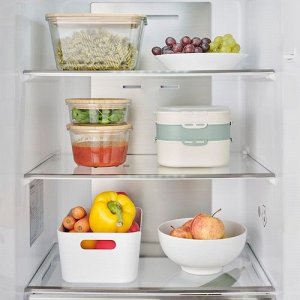 UTBJUDA, Дополнительный ланч-бокс f, для сухих продуктов, светло-серо-зеленый, 0,3 л