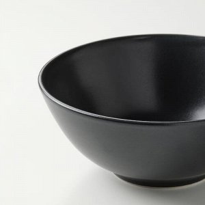 FRGKLAR, чаша, матовый темно-серый, 12 см