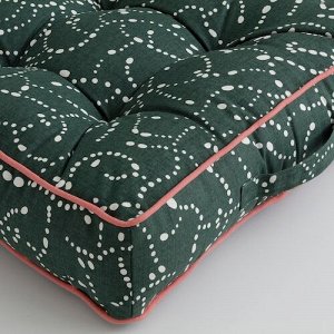 AROMATISK, подушка для пола, зеленая, 45x45x10 см