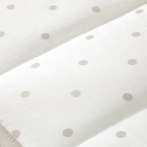 IKEA LENAST, Бортики для кроватки  в горошек /бело-серый, 60x120 см,