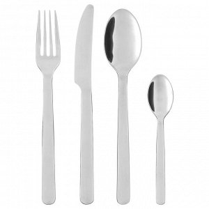 IKEA 365+, набор столовых приборов из 24 предметов, нержавеющая сталь