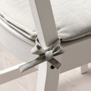 IKEA NORDVIKEN, подушка для стула, бежевый, 44 40x43x4 см,