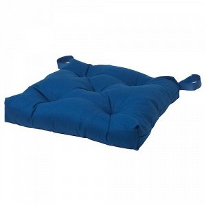 MALINDA, подушка для стула, темно-синий, 40/35x38x7 см,