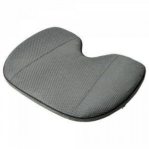 HOPSLAG, подушка для сиденья, темно-серая, 36x46 см,
