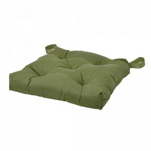MALINDA, подушка для стула, темно-зеленая, 40/35x38x7 см,
