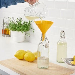 UPPFYLLD, Воронка, ярко-желтая, 11,5 см