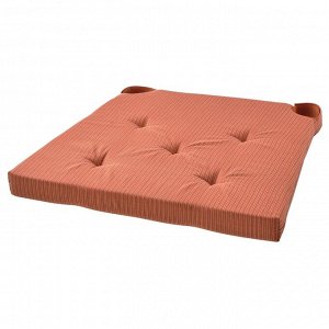 JUSTINA, подушка для стула, оранжевый, 42 / 35x40x4 см,