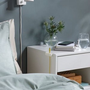 KALKSTUFF, Держатель для кабеля, комплект из 3 штук, белый