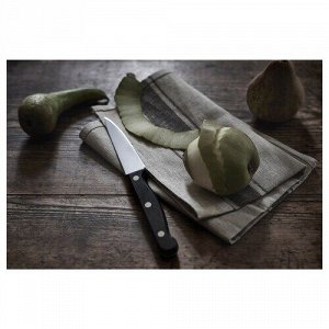 VARDAGEN, нож для чистки овощей, темно-серый, 9 см