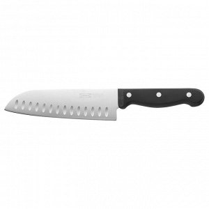 ВАРДАГЕН, нож для овощей, темно-серый, 16 см