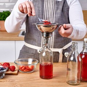 KORKEN, Воронка из 3-х частей, нержавеющая сталь