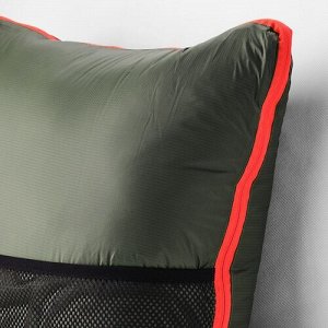 FLTMAL, подушка / стеганое одеяло, темно-зеленый, 190x120 см