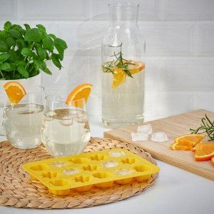 SURST, лоток для кубиков льда, ярко-желтый,