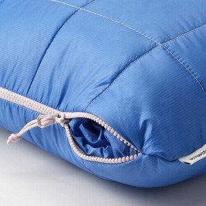 HYBRIDLRK, одеяло / сумка, темно-синий / светло-голубой, 130x190 /40x40 см