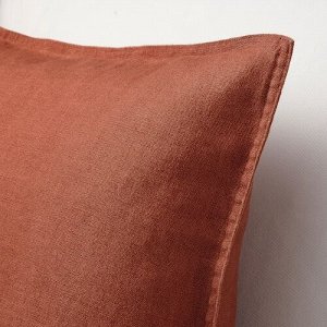 DYTG, чехол для подушки, красновато-коричневый, 50x50 см,