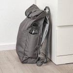 STARTTID, рюкзак, серый, 27x11x56 см / 18 л