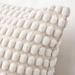 IKEA SVARTPOPPEL, чехол для подушки, серый, 50x50 см,