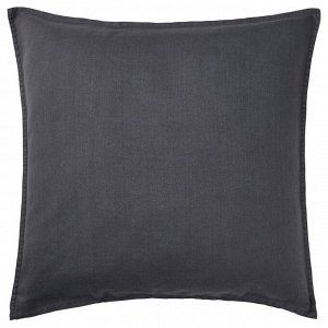IKEA DYTG, чехол для подушки, темно-серый, 65x65 см,