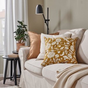 IDALINNEA, чехол для подушки, желто-коричневый, 50x50 см,