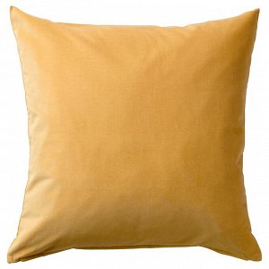 SANELA, чехол для подушки, золотисто-коричневый, 50x50 см
