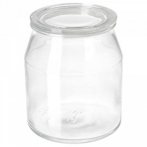 IKEA 365+, банка с крышкой, стеклянная, 3,3 л,