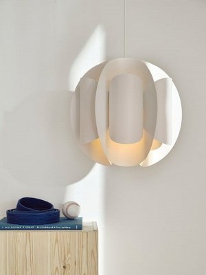 TRUBBNATE / HEMMA, подвесной светильник, белый, 38 см,