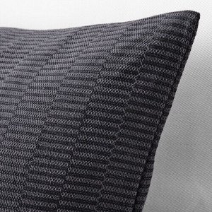 PLOMMONROS, чехол для подушки, темно-серый / grey, 50x50 см