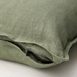DYTG, чехол для подушки, серо-зеленый, 50x50 см