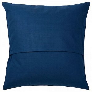 ОКЕРНЕЙЛИКА, чехол для подушки, синяя вышивка, 50x50 см