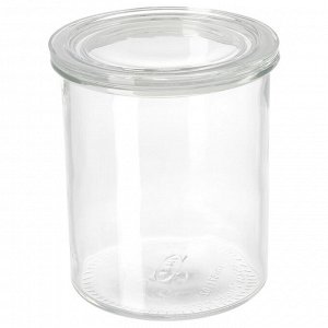 IKEA 365+, банка с крышкой, стеклянная, 1,7 л,