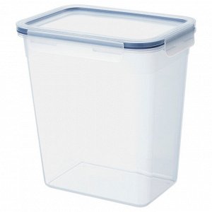 IKEA 365+, контейнер для пищевых продуктов с крышкой, прямоугольный / пластиковый, 4,2 л