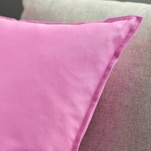 GURLI, чехол для подушки, розовый, 50x50 см