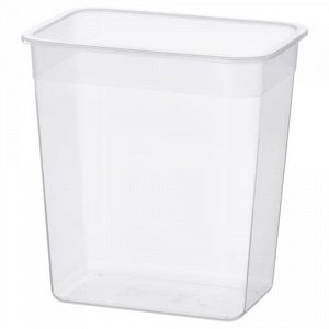 IKEA 365+, контейнер для пищевых продуктов, прямоугольный / пластиковый, 4,2 л,