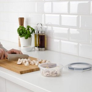 IKEA 365+, Контейнер для пищевых продуктов, круглый/пластиковый, 450 мл